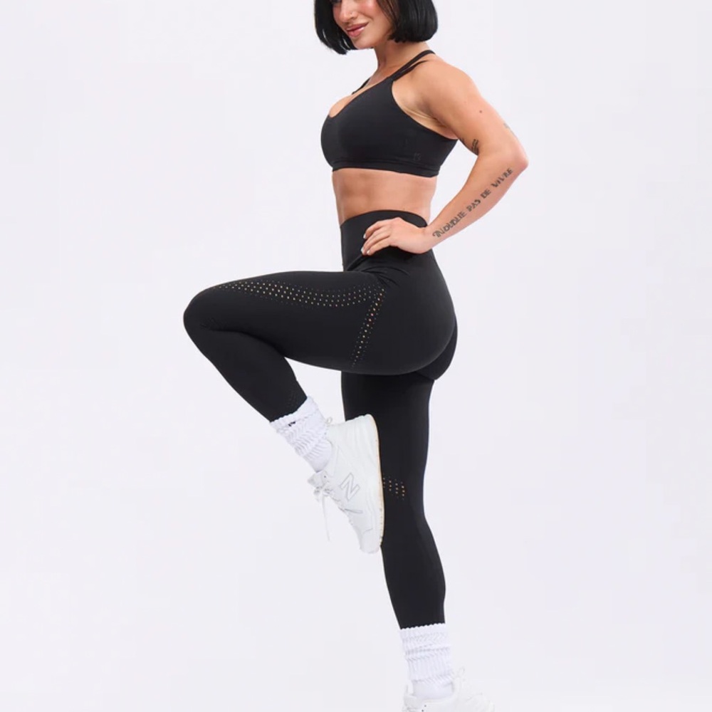 Buffbunny collection Airbrush Laser Cut Legging